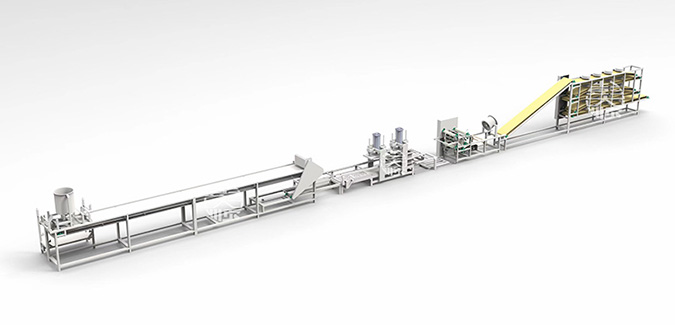 大型干豆腐生產線